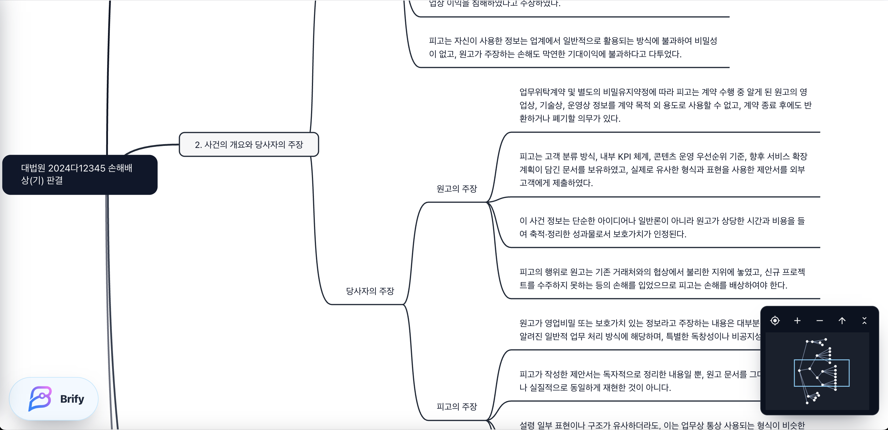 로펌 실무 구조화 예시